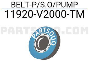 Nissan 11920V2000TM BELT-P/S.O/PUMP