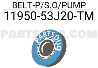 Nissan 1195053J20TM BELT-P/S.O/PUMP