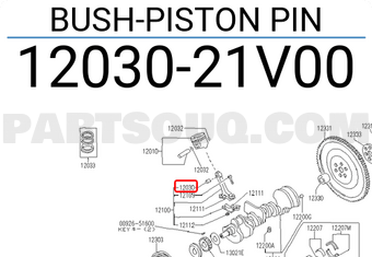 Nissan 1203021V00 BUSH-PISTON PIN