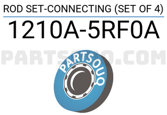 Nissan 1210A5RF0A ROD SET-CONNECTING (SET OF 4)