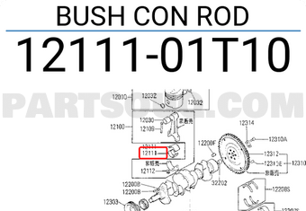 Nissan 1211101T10 BUSH CON ROD