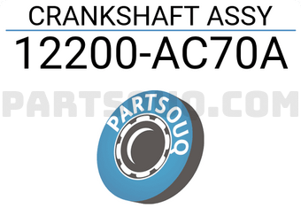 Nissan 12200AC70A CRANKSHAFT ASSY