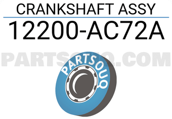 Nissan 12200AC72A CRANKSHAFT ASSY