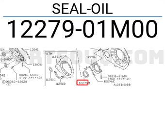 Nissan 1227901M00 SEAL-OIL