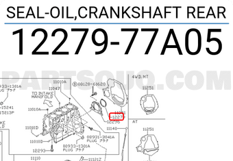 Nissan 1227977A05 SEAL-OIL,CRANKSHAFT REAR