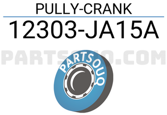 Nissan 12303JA15A PULLY-CRANK
