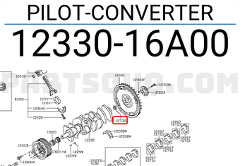 Nissan 1233016A00 PILOT-CONVERTER