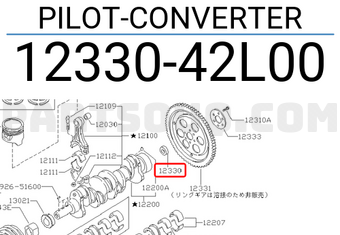 Nissan 1233042L00 PILOT-CONVERTER