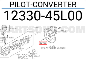 Nissan 1233045L00 PILOT-CONVERTER
