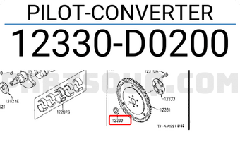 Nissan 12330D0200 PILOT-CONVERTER