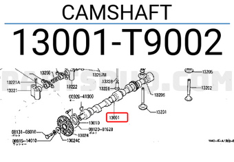 Nissan 13001T9002 CAMSHAFT