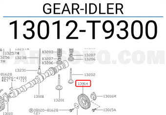 Nissan 13012T9300 GEAR-IDLER