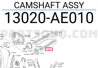 Nissan 13020AE010 CAMSHAFT ASSY