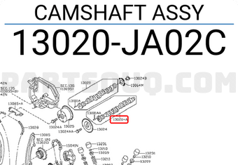 Nissan 13020JA02C CAMSHAFT ASSY