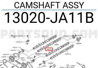 Nissan 13020JA11B CAMSHAFT ASSY