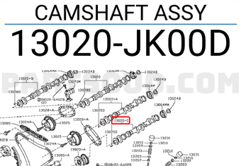 Nissan 13020JK00D CAMSHAFT ASSY