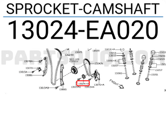 Nissan 13024EA020 SPROCKET-CAMSHAFT
