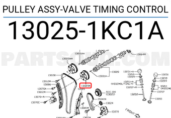 Nissan 130251KC1A PULLEY ASSY-VALVE TIMING CONTROL