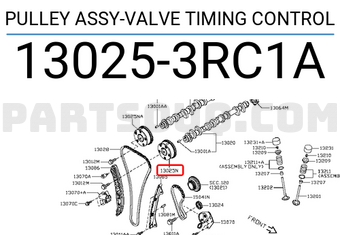 Nissan 130253RC1A PULLEY ASSY-VALVE TIMING CONTROL