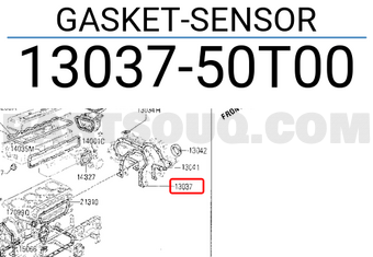 Nissan 1303750T00 GASKET-SENSOR