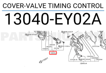 Nissan 13040EY02A COVER-VALVE TIMING CONTROL