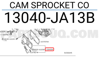 Nissan 13040JA13B CAM SPROCKET CO