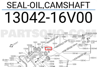Nissan 1304216V00 SEAL-OIL,CAMSHAFT