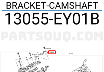 Nissan 13055EY01B BRACKET-CAMSHAFT