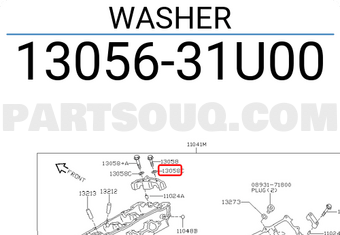 Nissan 1305631U00 WASHER