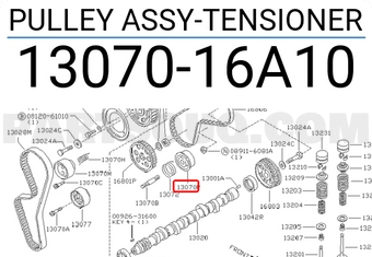 Nissan 1307016A10 PULLEY ASSY-TENSIONER