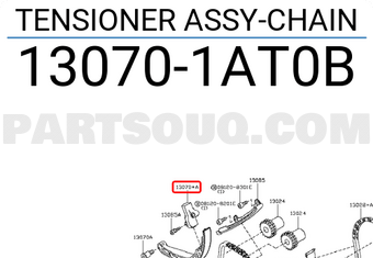 Nissan 130701AT0B TENSIONER ASSY-CHAIN