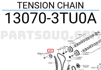 Nissan 130703TU0A TENSION CHAIN