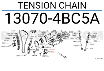 Nissan 130704BC5A TENSION CHAIN