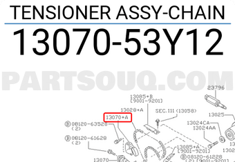Nissan 1307053Y12 TENSIONER ASSY-CHAIN