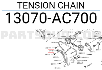 Nissan 13070AC700 TENSION CHAIN