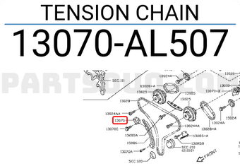 Nissan 13070AL507 TENSION CHAIN