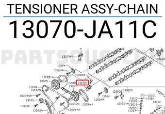 Nissan 13070JA11C TENSIONER ASSY-CHAIN