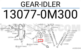 Nissan 130770M300 GEAR-IDLER