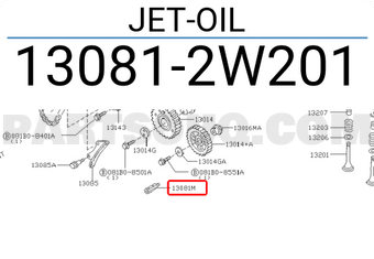 Nissan 130812W201 JET-OIL