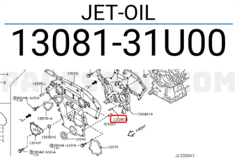 Nissan 1308131U00 JET-OIL