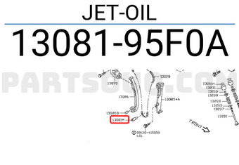 Nissan 1308195F0A JET-OIL