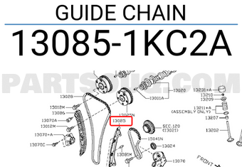 Nissan 130851KC2A GUIDE CHAIN