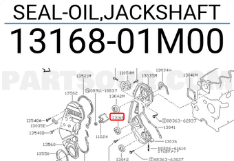 Nissan 1316801M00 SEAL-OIL,JACKSHAFT