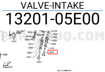 Nissan 1320105E00 VALVE-INTAKE