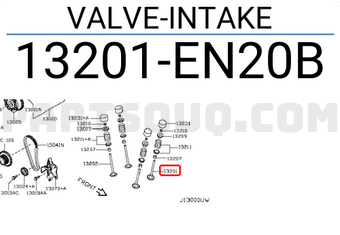Nissan 13201EN20B VALVE-INTAKE
