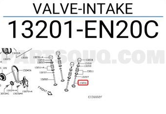 Nissan 13201EN20C VALVE-INTAKE