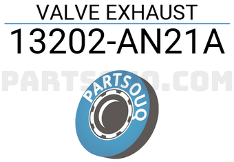 Nissan 13202AN21A VALVE EXHAUST