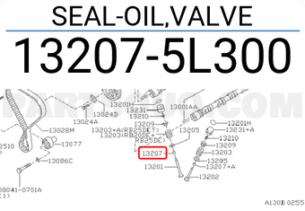 Nissan 132075L300 SEAL-OIL,VALVE