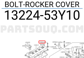 Nissan 1322453Y10 BOLT-ROCKER COVER