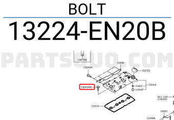 Nissan 13224EN20B BOLT